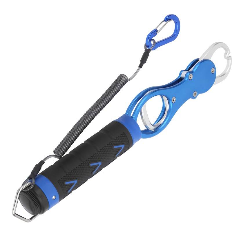 Aluminum Alloy Fish Controller with Scale Portable Weighing Fishing Lip