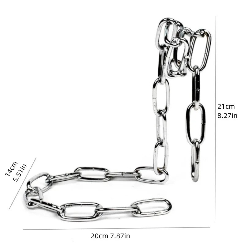 Floating Wine Bottle Holder Decorative Chain and Rope Style Wine