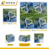 HEKU 100 napkins, 3-ply, 33 x 33 cm, flower heart,