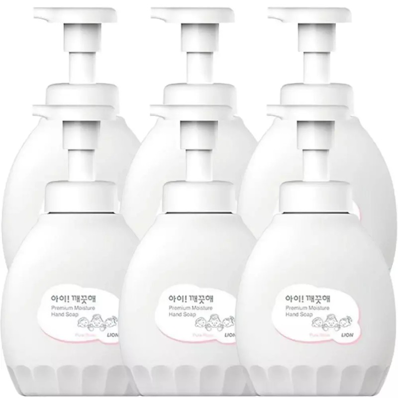 Ikkeukkeothe 아이깨끗해 프리미엄 모이스처 퓨어 로즈향 본품 450ml 6개 I'm