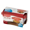 Rubbermaid Takealongs Hermético de 118 ml, Rojo