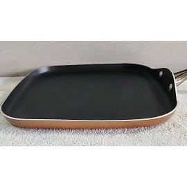 Gotham Steel Copper Cast Series 10.5-Inches Aluminum Griddle