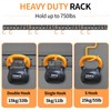 Unaikoo Garden Tool Organizer Wall Mount - Garage Storage and