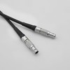 0B 2-Pin LEMO-Compatible Male to Male Power Cable Compatible with