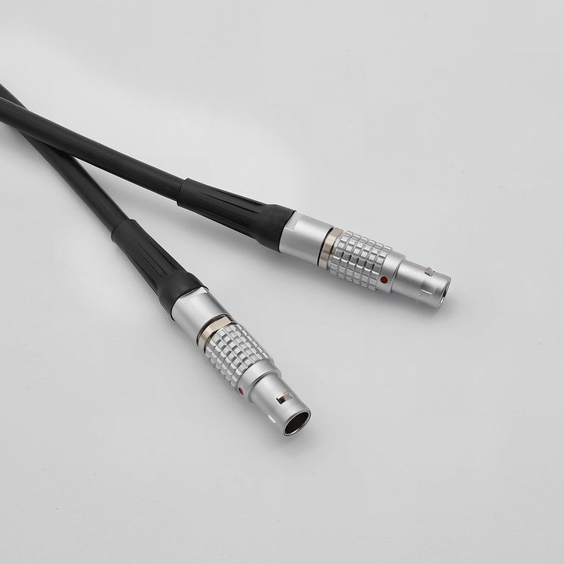 0B 2-Pin LEMO-Compatible Male to Male Power Cable Compatible with