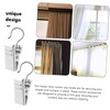 Operitacx 100pcs Clips and Hooks Heavy Duty Drapery Holdbacks for