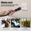 100 ft 12/3 Outdoor Extension Cord, Heavy Duty 3-Outlet SJTW