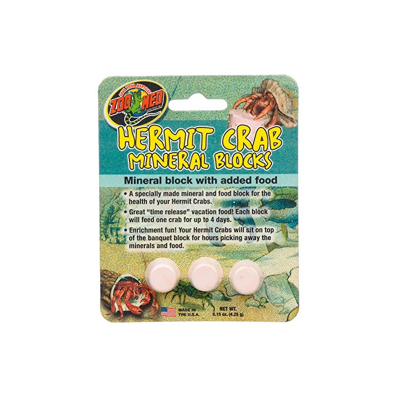 Zoo Med Hermit Crab Mineral Blocks