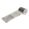 7 Wheel Pastry Cutter Roller Stainless Steel Multifunction Adjustable Width