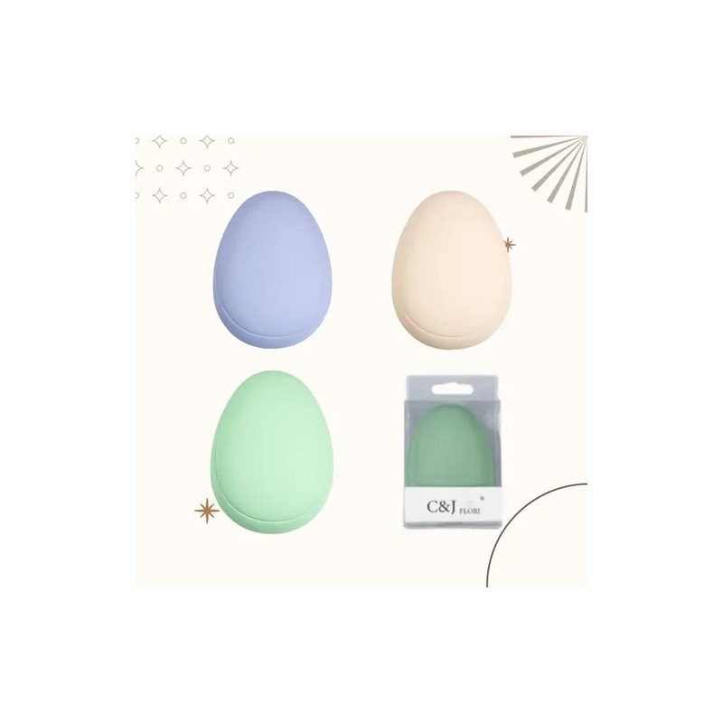 Cepillo Desenredante Para Maquillaje De Bolsillo Diseño Oval