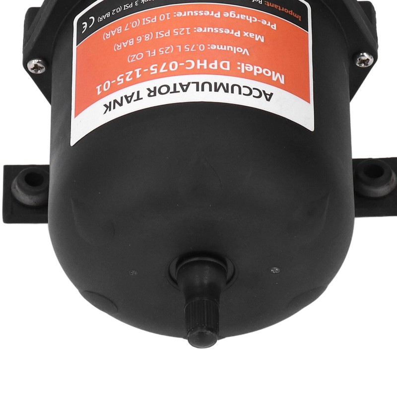 Accumulator Tank 0.75L Maximum 125PSI 1/2MNPT Port Fitting RV Boat