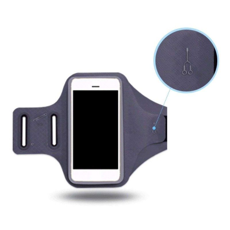 DFV mobile - Professionelle Abdeckung Chinlon-Lycra Armband Sport Laufen Fitness