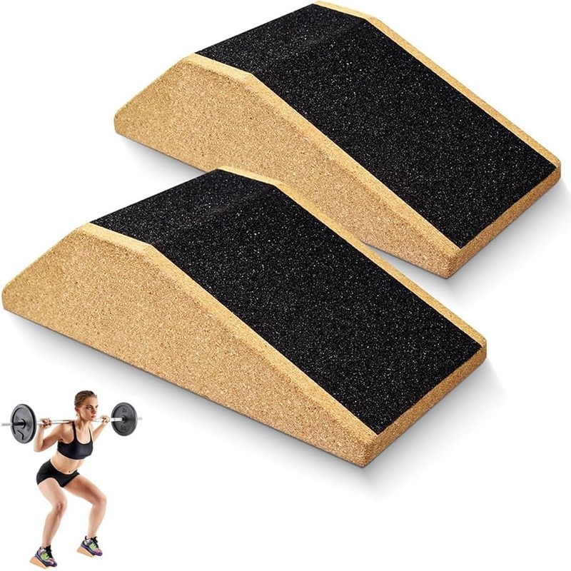 Cuña para Sentadillas de 2pcs, Cuñas de Ejercicio, Bloques de