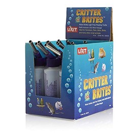 Lixit Bulk Water Bottles with Display Case for Rabbits, Ferrets, Chinchillas, Rats, Mice, Guinea Pigs', and Other Small Animals (4 Ounce)