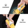 Kichvoe Stainless Steel Corn Peeler Ergonomic Handle Portable Corn Remover