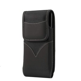 DFV mobile - Holster Case Cover Nylon with Rotating Belt Clip for VIVAX SMART Point X40 - Black