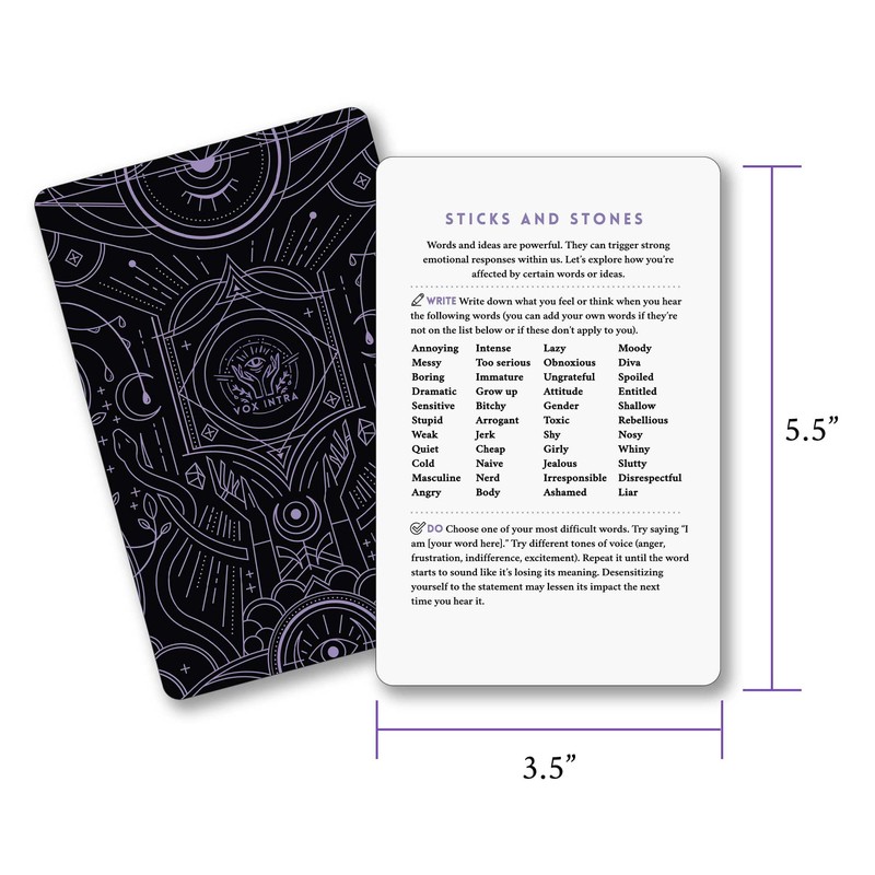 Shadow Seeker Shadow Work Card Deck