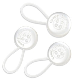 Comfy Clothiers - Collar Extenders for Mens Shirts and Women - 3-Pack - Soft, Flexible Neck Button Extenders - Button Extender for Dress Shirts - Comfortable Fit for Tight Collars - Easy to Use