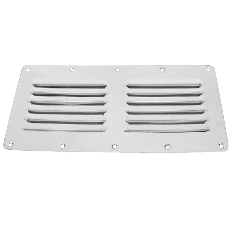Boat Louvered Vent Rustproof 304 Stainless Steel Marine Ventilation Grille