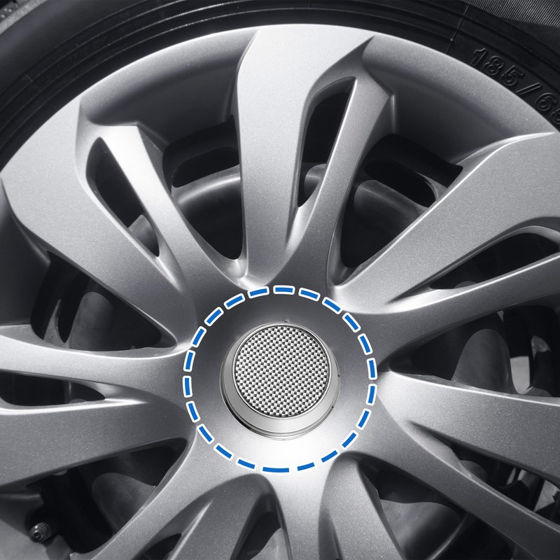 A ABSOPRO 66 mm Universal Car Wheel Tyre Centre Hub