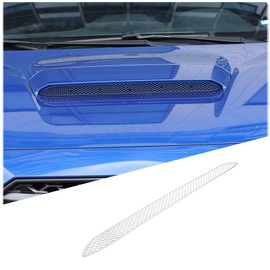 Subaru WRX 2022-Present Hood Vent Hood Cover Air Vent Trim Net Vent Hood Intake Scoop Turbo Hood Front Duct Air Duct Car Hood Dummy Duct Vent Vent Vent Exterior Parts Car Accessories Stainless Steel