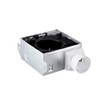 Tech Drive Bathroom fan 50 CFM, 1.0Sone DC Motor with