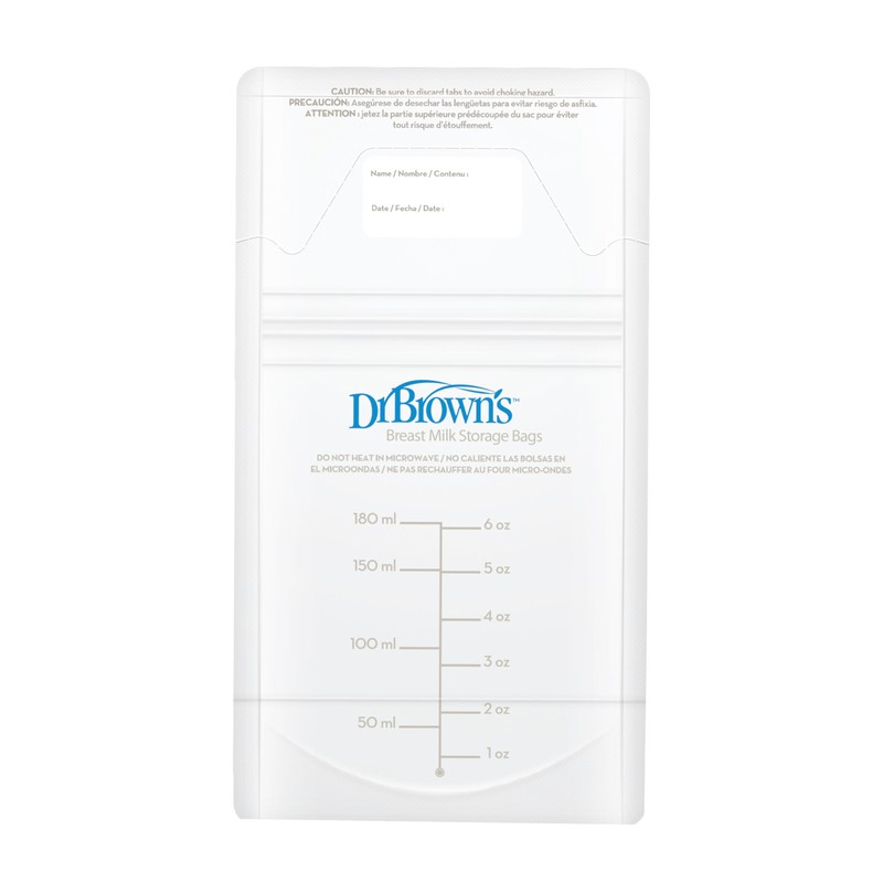 Dr. Brown’s Breast Milk Storage Bags, Disposable and Durable Bags