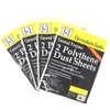 Pack of 8 Polythene Dust Sheets for Decorating or Building
