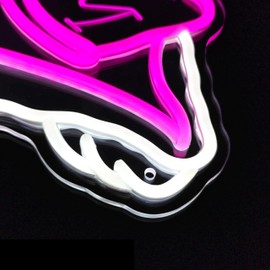 ΦM Sorority Cowgirl Hat Neon Signs for Wall Decor,Dimmable Phi Mu Neon Light Sign for Women,Pink 1852 Sorority LED Neon Sign with USB Power Paraphernalia Gift for Birthday Party,10.2x13.4 inches.