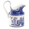 Grace Teaware Bone China Blue Willow Sugar And Creamer Set