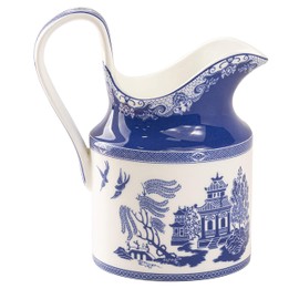 Grace Teaware Bone China Blue Willow Sugar And Creamer Set (2-Piece Set)