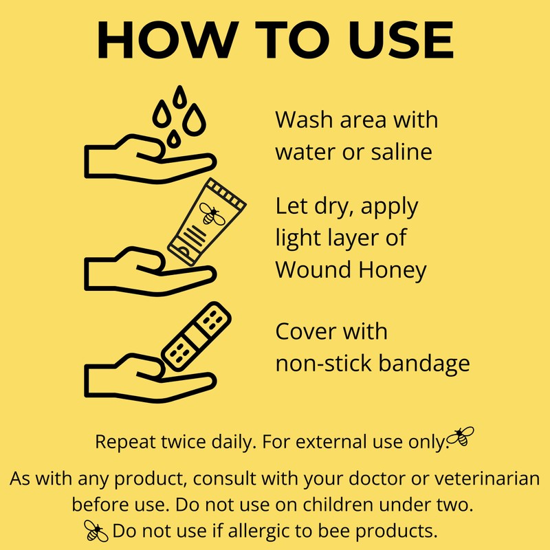 Eras Natural Sciences Wound Honey - Manuka Ointment with Aloe,