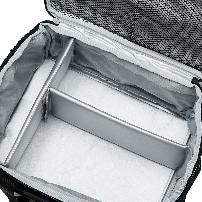 Setocraft WONDERVOGEL Wonder Fogel Partition Bag, Medium, Black, SF-3813-BK-380