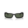 ARNETTE Men's An4349 Smaze Sunglasses, Matte Black/Dark Green, 61 mm