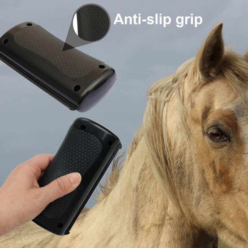 Grooming Deshedding Brush for Cats, Dogs and Horses, Hair and
