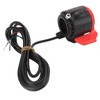 Thumb Throttle Accelerator ABS 22mm Left Handlebar Finger Throttle Speed