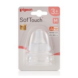 Pigeon SofTouch 3 Nipple Blister M 2 Pack