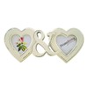 PrimoLiving P-691 2-Piece Heart Picture Gallery 3D Antique White Shabby