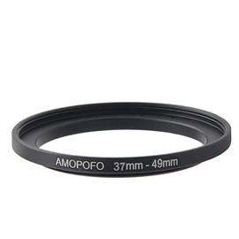 37mm to 49mm Step Up Ring Filter Adapter for canon NEX M4/3 and Nik UV,ND,CPL, 37-49mm Step Up Ring Adapter