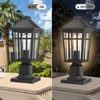 Darkaway Outdoor Post Lights Lamp Post Light Fixture, Waterproof Aluminum