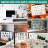 CAREDGO Pack of 104 Light Box Letters, LED Lightbox Alphabet