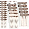 20 Sheets Eyebrow Tattoo Waterproof Eyebrow Sticker, 4D Hair Like