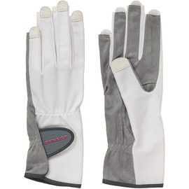 Dunlop TGG0117W Tennis Gloves Both Hands Set, White (003) L