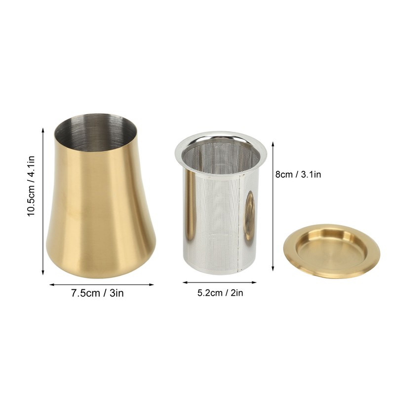 Coffee Sifter Cup Coffee Grind Sieve Fine Mesh Coffee Powder