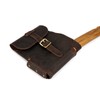 Tourbn TOURBON Genuine Leather Axe Head Cover Hatchet Sheath with