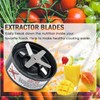 TIMESETL Replacement Extractor Blade Stainless Steel Blade Base Juicer Accessories