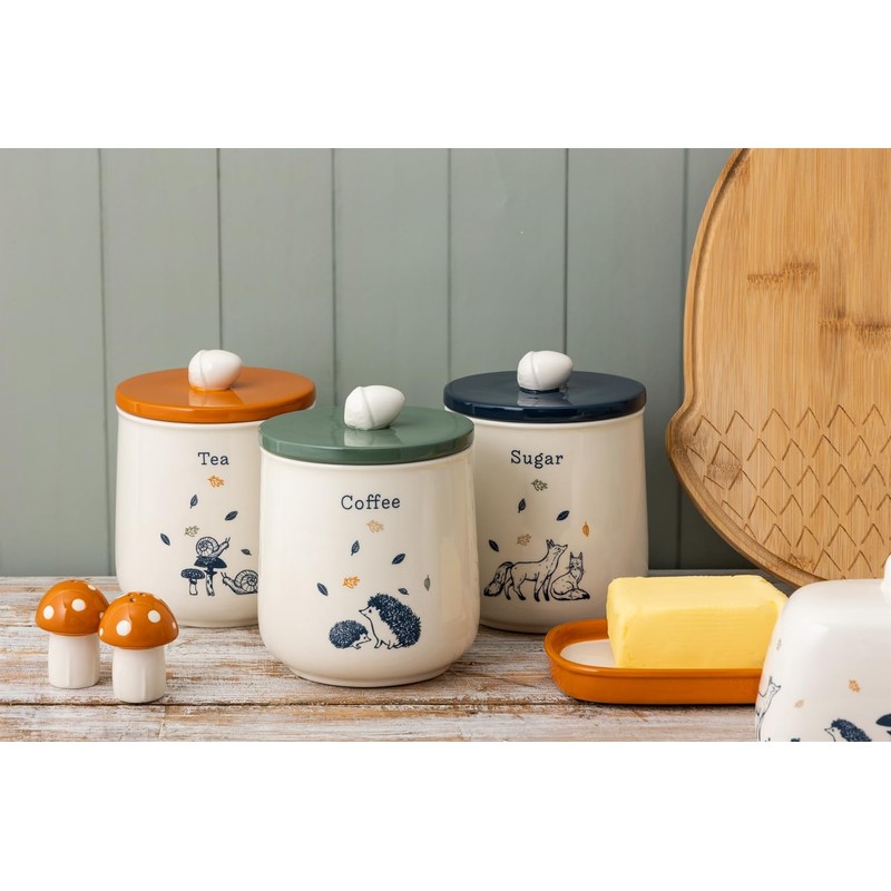 Price & Kensington Woodland Set of 3 Tea Towels