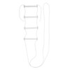 Bed Ladder Assist Luminous Portable Universal Handle Grip White Bed