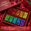 Ziliny 1 Pcs Holographic Chocolate Molds Resin Silicone Chocolate Bar