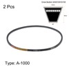 HARFINGTON 2pcs A-1000 V-Belts Drive Belt 1000mm Inner 13mm Width